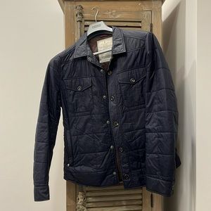 Brunello Cucinelli Navy Raincoat